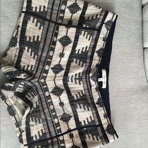 BCBG Tribal print blue shorts (SOOO CUTE)